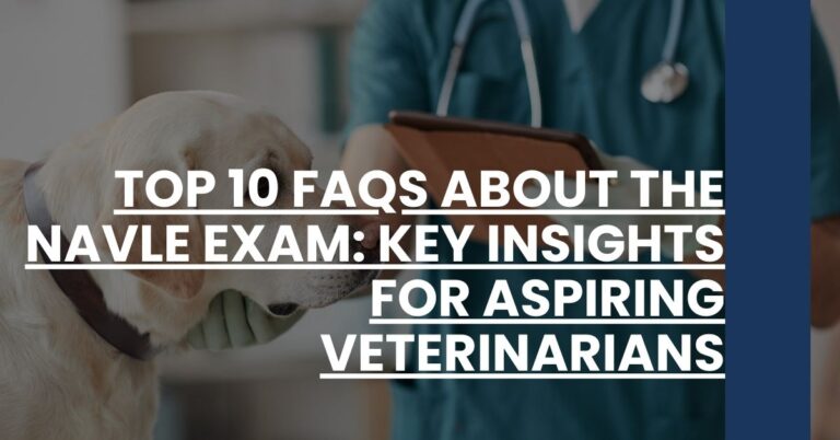 Top 10 FAQs About the NAVLE Exam Key Insights for Aspiring Veterinarians Feature Image