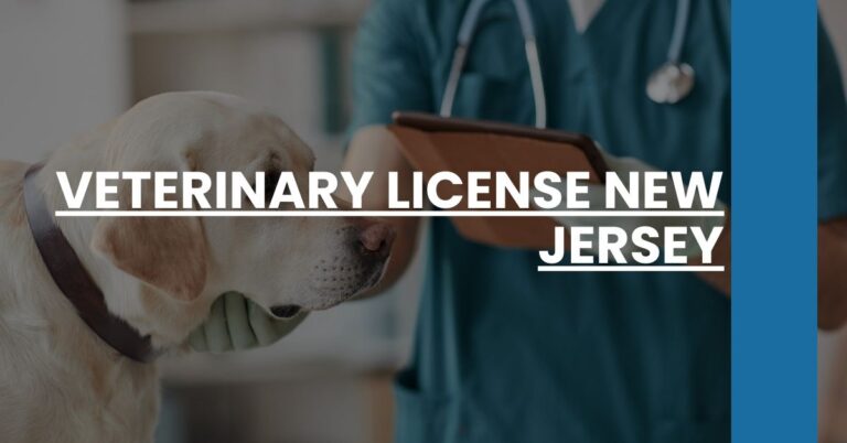 Veterinary License New Jersey Feature Image